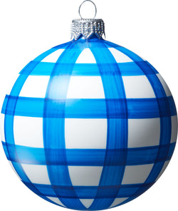 KARO Palina in vetro - Blu / D: 8 cm