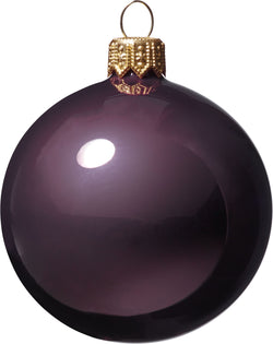 AYA Boule en verre - Lila / D: 6 cm