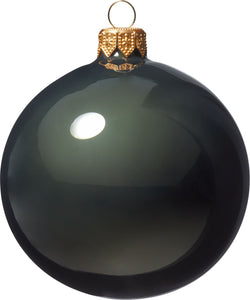 AYA Boule en verre - Vert fonce / D: 8cm