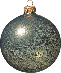 RUTH Boule en verre - Vert / D: 8 cm