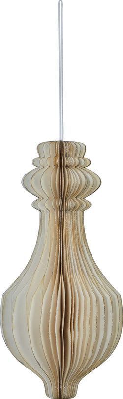 VALI Ganci in carta - Bianco / A: 25.0 cm