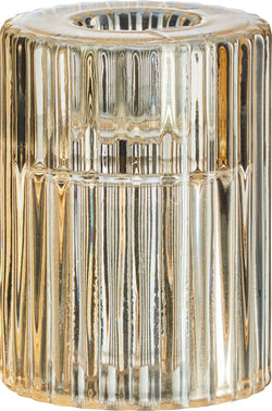 RAFFI Photophore - Jaune / H: 8.0 cm