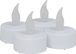 DAPHNE LED Candele scaldavivande - Bianco / L: 4.5 cm x A: 4.0 cm