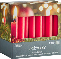 WANDA Candele per alberi - Rosso / A: 10.5 cm