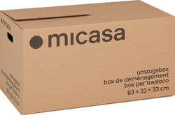 MOVE Box de déménagement - Brun / L: 63.0 cm x P: 33.0 cm x H: 33.0 cm
