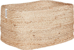 OLIVA Basket without handle 37x26x20 cm - Nature / L: 26.0 cm x P: 37.0 cm x H: 20.0 cm