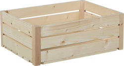 ZOLLHAUS Holzkiste - Natur / B: 40.0 cm x T: 30.0 cm x H: 15.0 cm