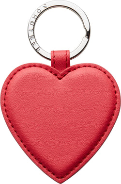 LOVE HEART Herzanhänger pink - Pink / B: 9.0 cm x T: 0.5 cm x H: 6.3 cm