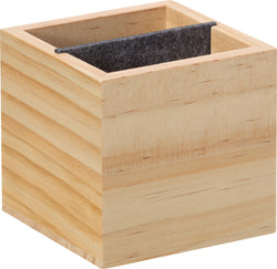 ELLY Porte-stylo - Gris, naturel / L: 8.6 cm x P: 8.8 cm x H: 8.2 cm