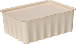 MANDA Box - Beige / B: 27.5 cm x T: 20.5 cm x H: 10.3 cm