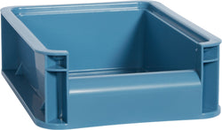 BOBBY Boîte de rangement - Bleu / L: 20.0 cm x P: 15.0 cm x H: 6.4 cm