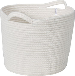 CLEA Korb - Weiss / B: 32.0 cm x T: 32.0 cm x H: 25.0 cm