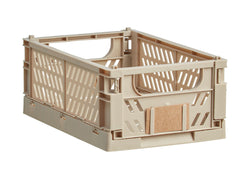 FELIX M Boîte pliante - Taupe / L: 16.5 cm x P: 25.5 cm x H: 2.7 cm