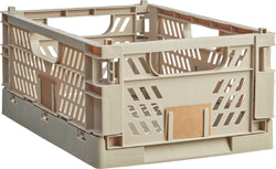 FELIX XL Boîte pliante - Taupe / L: 50.3 cm x P: 33.2 cm x H: 5.7 cm