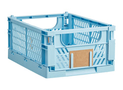 FELIX S Boîte pliante - Bleu clair / L: 25.0 cm x P: 34.0 cm x H: 4.0 cm