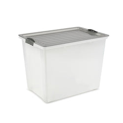 COMPACT Scatola di immagazzinaggio - Transparente / L: 39.5 cm x P: 57.0 cm x A: 43.5 cm