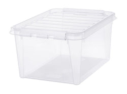 SMARTSTORE Aufbewahrungsbox - Transparent / B: 39.0 cm x T: 50.0 cm x H: 26.0 cm