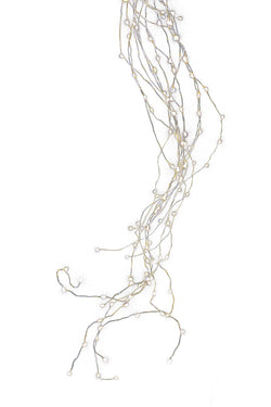 ANGEL HAIR Lichterkette - Silber / B: 100 cm