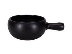 BOMBATA Caquelon - Noir / L: 30.0 cm x P: 22.0 cm x H: 9.5 cm