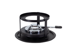 STRAIGHT Rechaud incl. pasta combustibile - Nero / B: 20 cm x L: 22 cm H: 8.0 cm