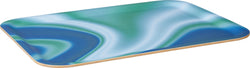 SOLE TRAY FSC FADE BLUE 43X33CM - Blau / L: 43.0 cm x P: 33.0 cm x H: 1.3 cm