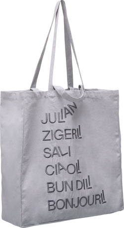 SE-ZIGERLI SHOPPING BAG GRS 50X52CM BLUE - Blau / L: 50.0 cm x P: 17.0 cm x H: 52.0 cm