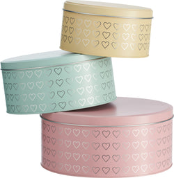 SE-ZIGERLI COOKIE BOXES SET OF 3 - Multicolor