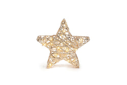 ASTRA LED Licht - Goldfarbig / B: 25.0 cm x T: 5.0 cm x H: 24.0 cm