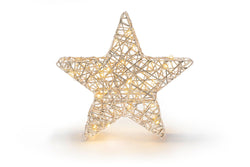 ASTRA LED Licht - Goldfarbig / B: 35.0 cm x T: 6.0 cm x H: 34.0 cm