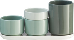 HOMEWORKS Set de rangement - Vert