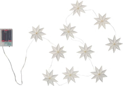 MILA Guirlande lumineuse LED - Blanc / L: 165.0 cm x D: 8.0 cm