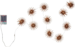 MILA Guirlande lumineuse LED - Marron / L: 100.0 cm x D: 8.0 cm