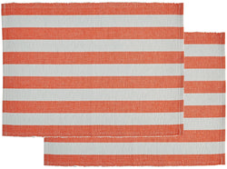 Set di 2 tovagliette MARE - Arancione / L: 45,0 cm x P: 33,0 cm