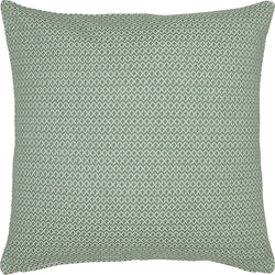 JULIA Housse pour coussin décoratif - Vert / L: 45.0 cm x H: 45.0 cm