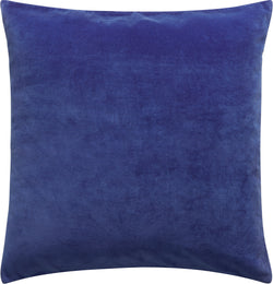VELLUTO Zierkissenhülle - Blau / B: 45.0 cm x H: 45.0 cm
