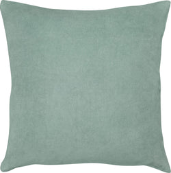 VELLUTO Housse pour coussin décoratif - Menthe / L: 45.0 cm x H: 45.0 cm
