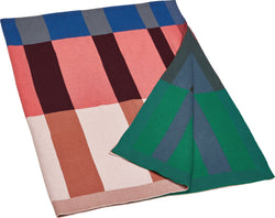 Coperta TULIO - Multicolore / L: 130,0 cm x A: 170,0 cm