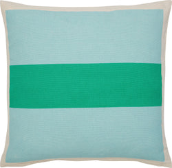 MANON Coussin décoratif - Vert / L: 45.0 cm x H: 45.0 cm