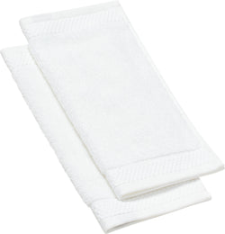 NEVA Gant de toilette - Blanc / Lavette - 30 x 30 cm