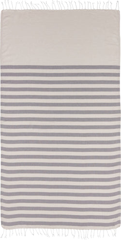 NILDA Linge Hamam - Gris / L : 95,0 cm x H : 180,0 cm