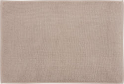NELIA Badematte - Light taupe / B: 50.0 cm x H: 70.0 cm