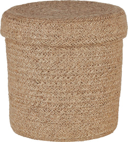 AIONA Corbeille - Beige / Hauteur : 14,0 cm