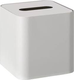 Scatola porta asciugamani NIKLAS - Beige / L: 13,2 cm x P: 13,2 cm x A: 13,8 cm