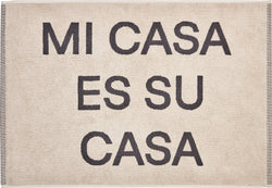 SE-ZIGERLI Badmatte Mi Casa 50x70cm - Beige / B: 50.0 cm x T: 70.0 cm