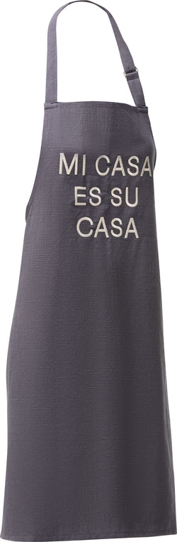 SE-ZIGERLI Apron - Dunkelgrau / L: 70.0 cm x H: 90.0 cm