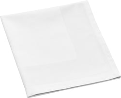 GRAND HOTEL Serviette - Weiss / B: 45.0 cm x T: 45.0 cm