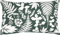LEAVES cuscino decorativo - verde / L: 50.0 cm x A: 30.0 cm