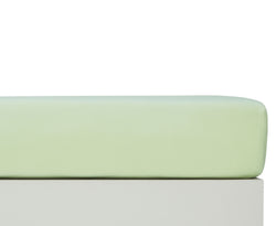 BALU Drap-housse en jersey - Vert / L: 60.0 cm x H: 140.0 cm