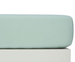 SE-LINN Fixed Sheet - Blue haze / L: 160.0 cm x H: 200.0 cm