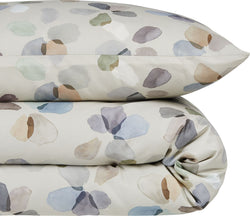BLOOM Taie d'oreiller en satin - Multicolore / Fourre de duvet - 200 x 210 cm